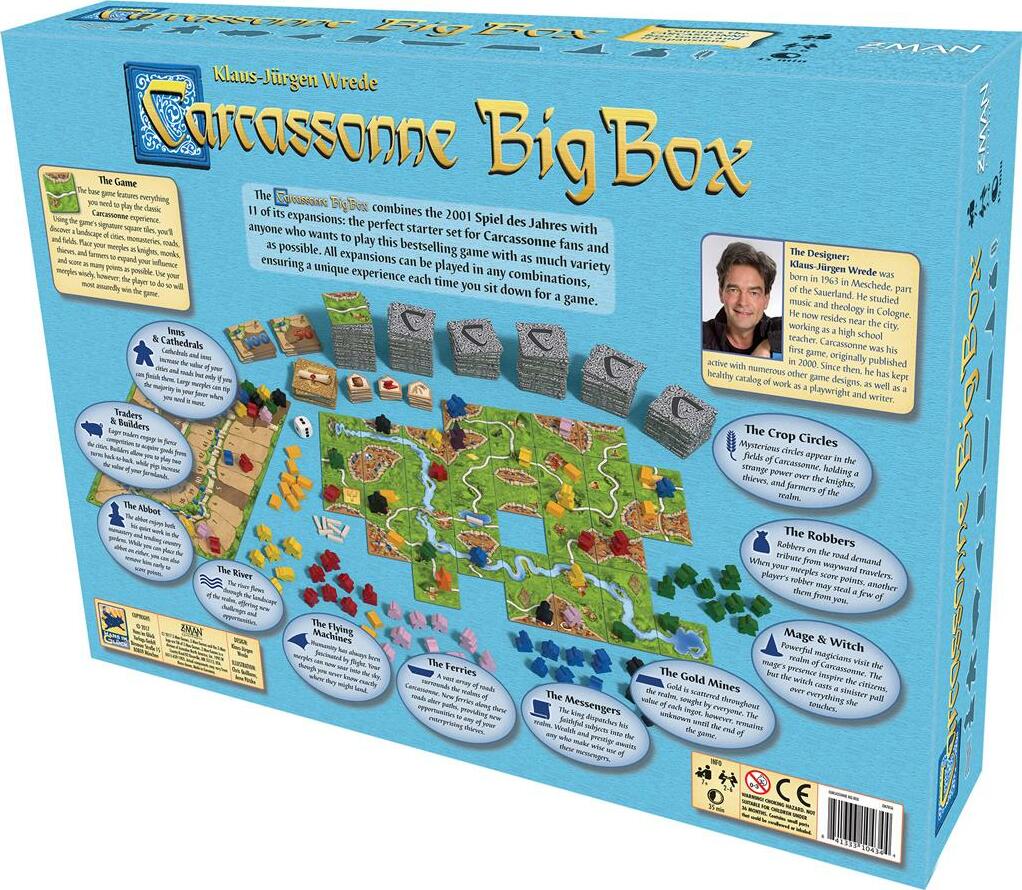 Carcassonne Big Box 2017