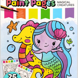 Paint Pages: Magical Creatures