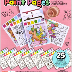 Paint Pages: Magical Creatures