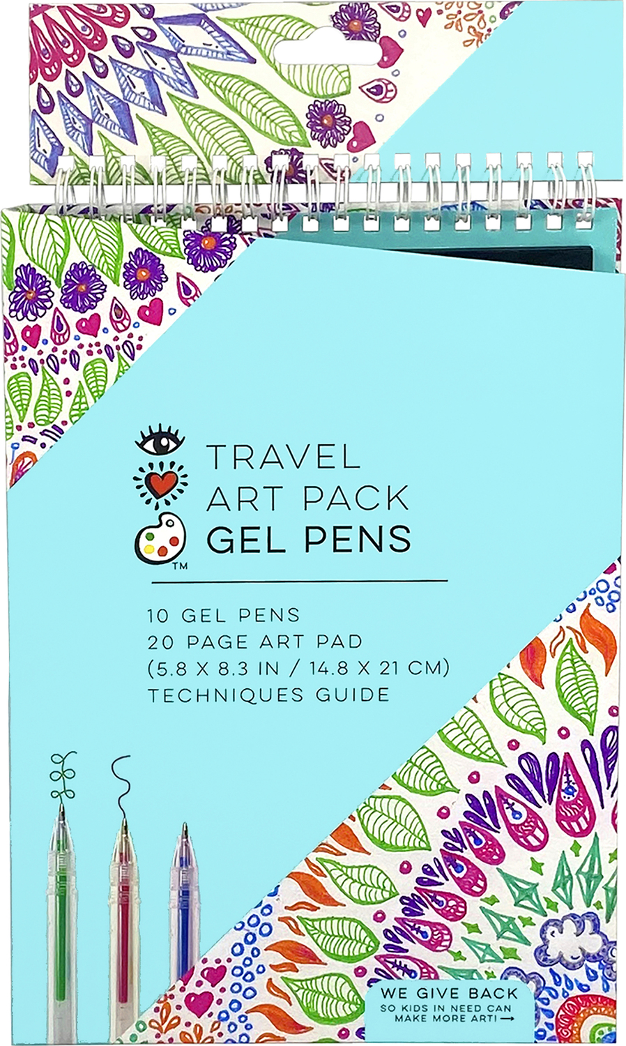 Travel Art Pack Gel Pens