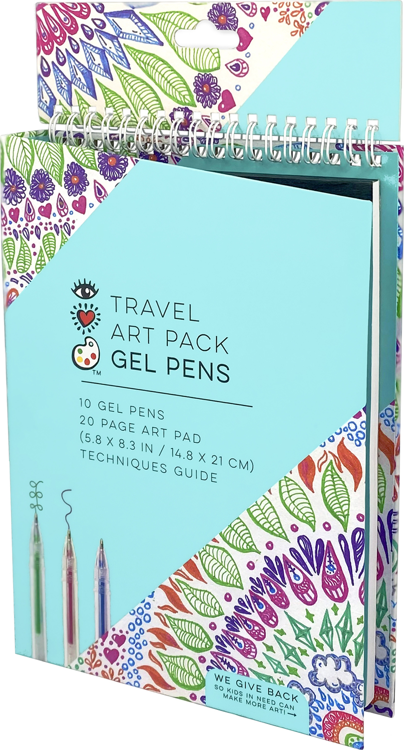 Travel Art Pack Gel Pens