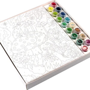 Paint By Numbers- Mushroom Forest