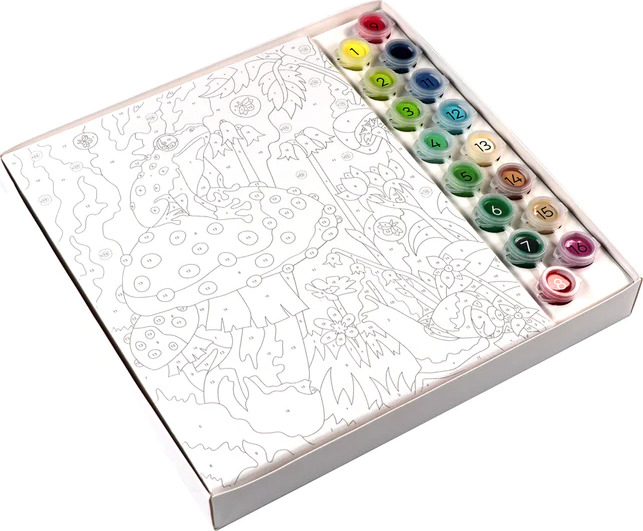 Paint By Numbers- Mushroom Forest