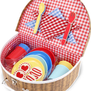 Deluxe Picnic Set in Carry Case-Primary