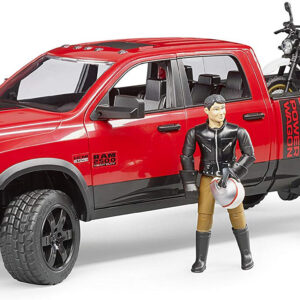 RAM 2500 Power Wagon with Scrambler Ducati Desert Sled