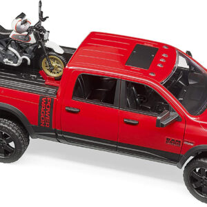 RAM 2500 Power Wagon with Scrambler Ducati Desert Sled
