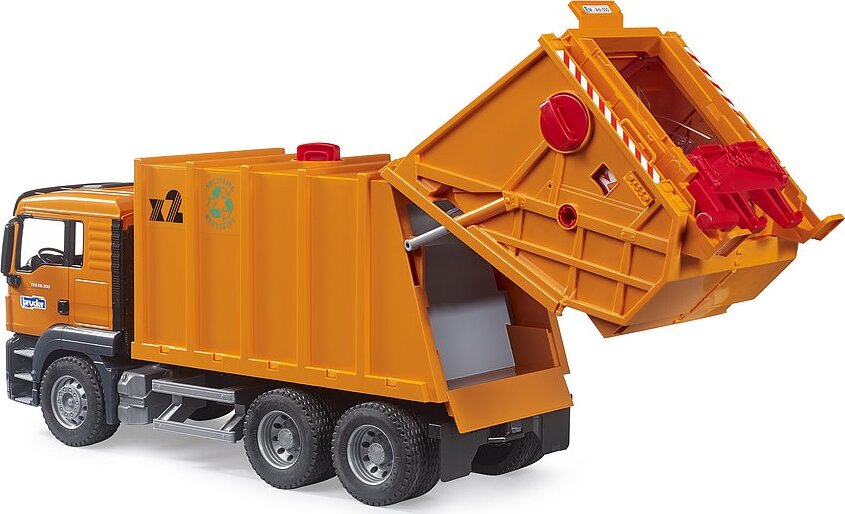 MAN TGS Garbage Truck (Orange)