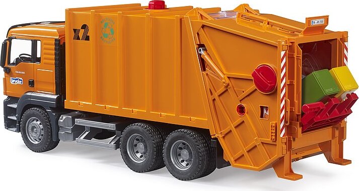 MAN TGS Garbage Truck (Orange)