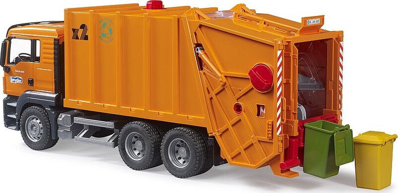 MAN TGS Garbage Truck (Orange)
