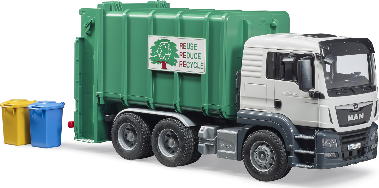 Man Tgs Rear Loading Garbage Truck