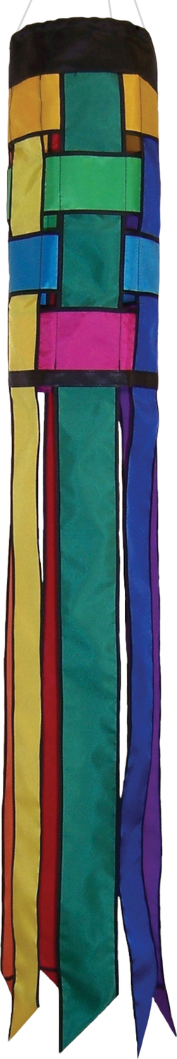 Rainbow Weave 60" Windsock