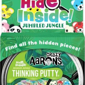 Jumbled Jungle Hide Inside Thinking Putty 4" Tin