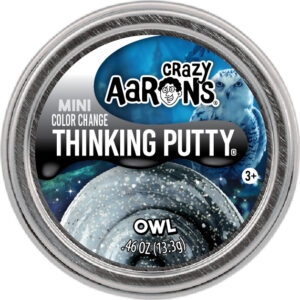 Mini Owl - 2" Thinking Putty Tin