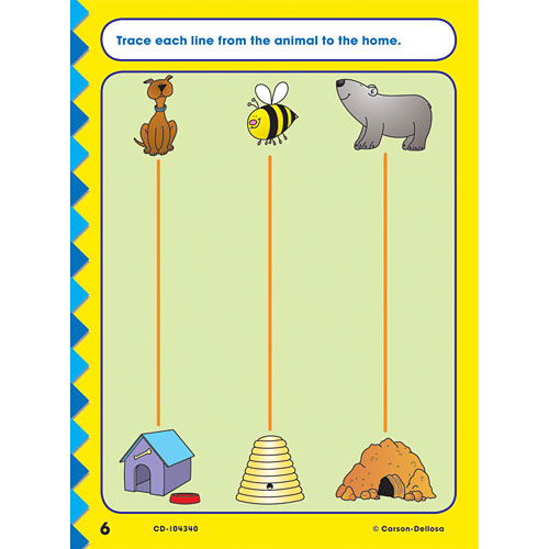 Get Ready For Kindergarten Home Workbook - Gold Star Edition