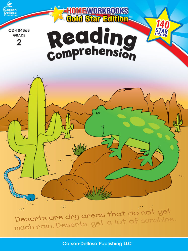 Reading Comprehension (2) Home Workbook - Gold Star Edition