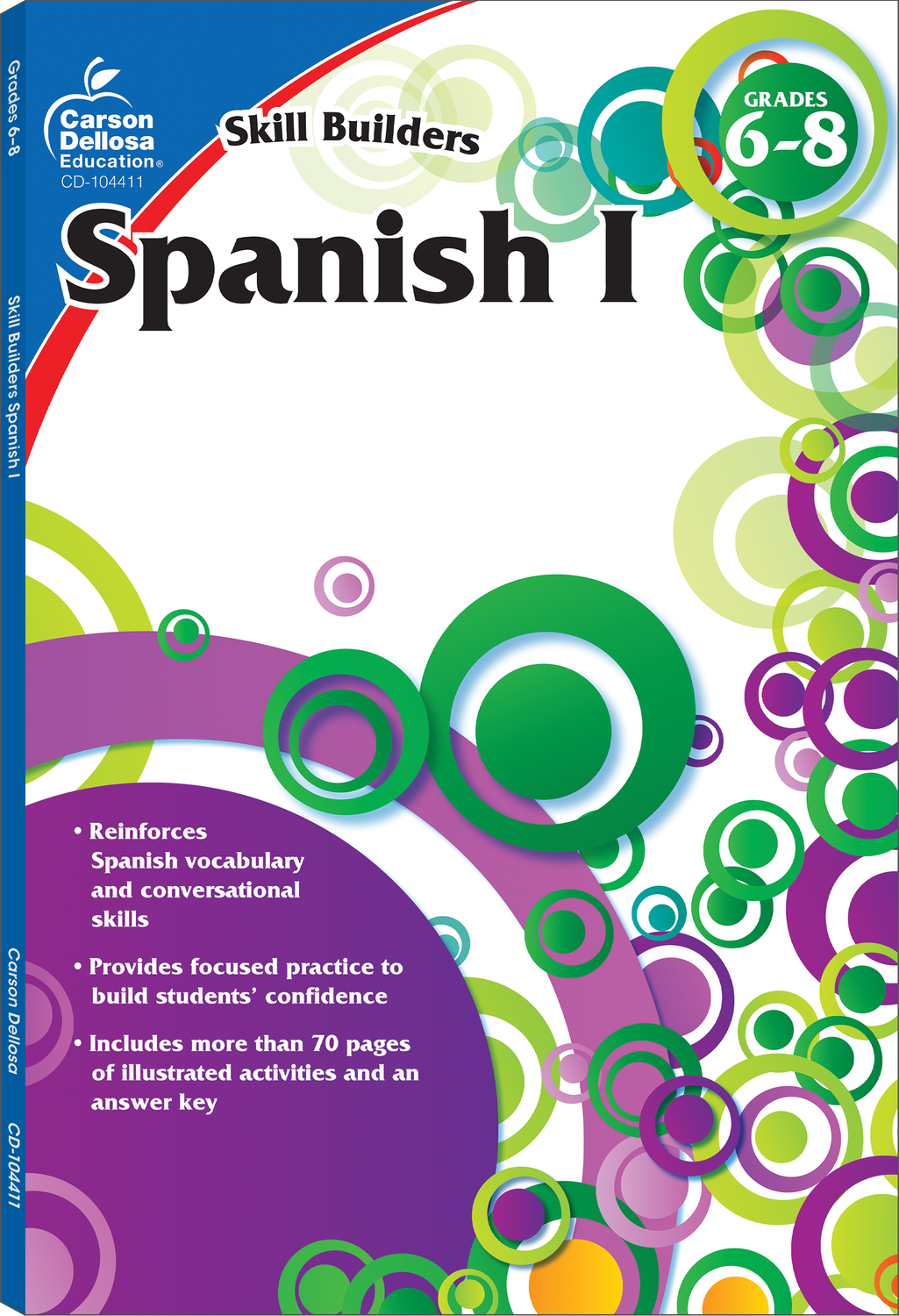 Spanish I, Grades 6 - 8 (Skill Builders), Grades 6 - 8