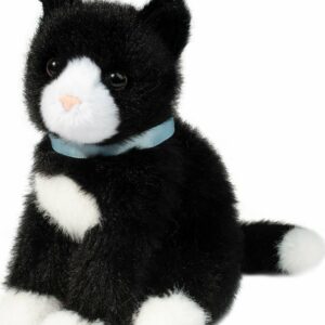 Mini Black & White Cat