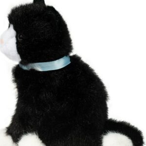 Mini Black & White Cat