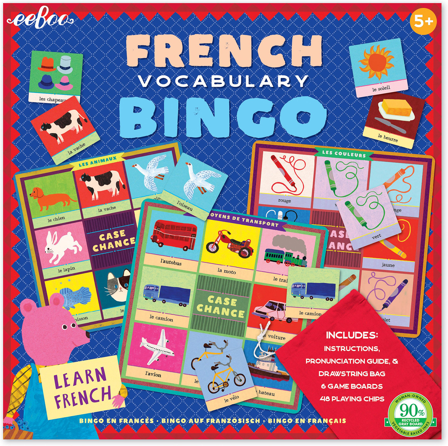 French Bingo – Purple Cow Toys