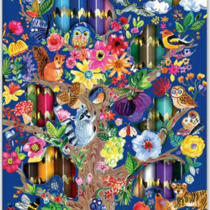 Tree of Life (12 color pencils - double-sided )