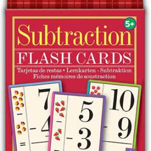 Subtraction Flash Cards