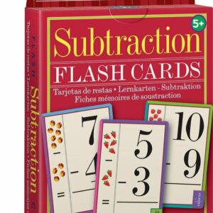 Subtraction Flash Cards
