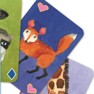 Animal Rummy Playing Cards