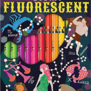 Zodiac 12 Fluorescent Color Pencils
