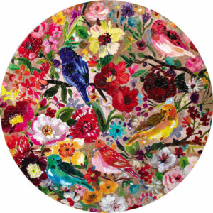 Birds & Blossoms (500 piece round puzzles)
