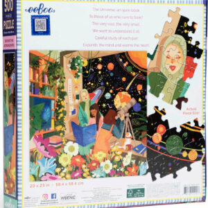 Bookstore Astronomers 500 Piece Square Puzzle