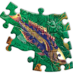 Fish And Boats 500 Piece Round Puzzle