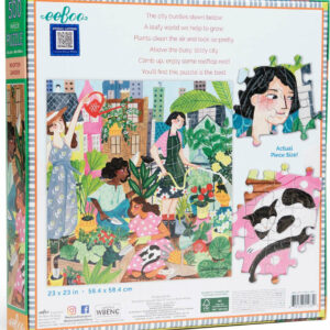 Rooftop Garden 500 Piece Square Puzzle