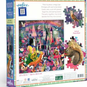 Cat and the Castle (1000 piece square puzzles)