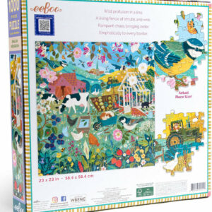 English Hedgerow (1000 piece square puzzles)