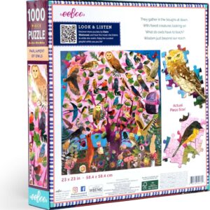 Parliament of Owls (1000 piece square puzzles)