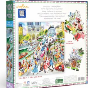 Paris Bookseller 1000 Piece Puzzle