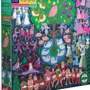 12 Days of Christmas (1000 piece square puzzles)