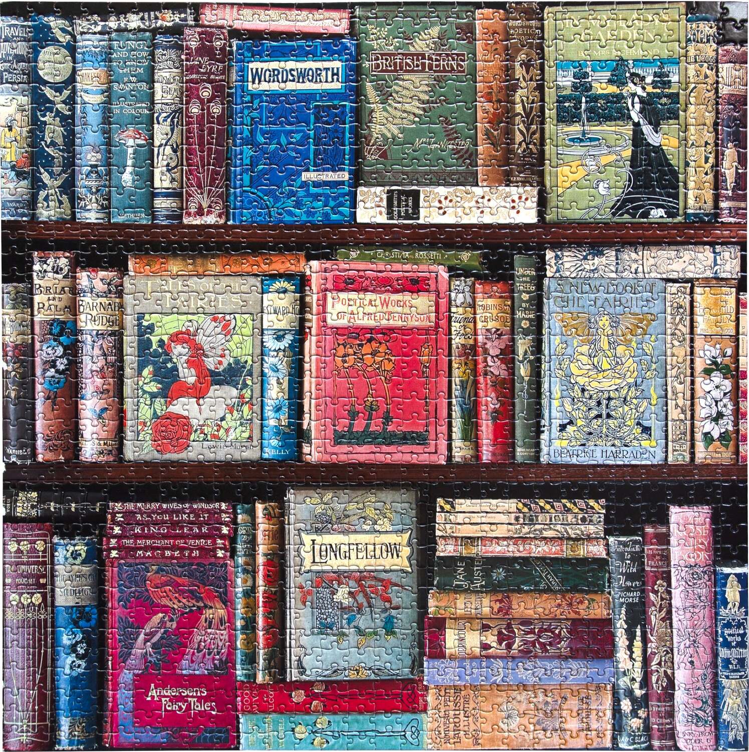Vintage Library (1000 piece square puzzles)