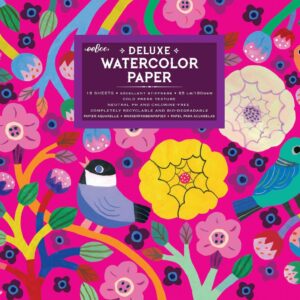 Birds in Fuchsia Watercolor Pads