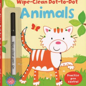 Wipe-Clean Dot-to-Dot Animals