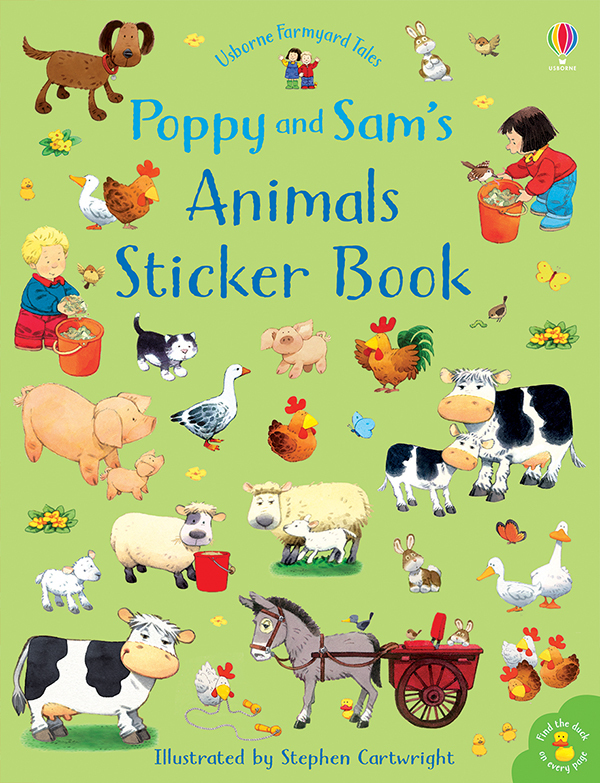 Poppy And Sam’S Animals Sticker Book