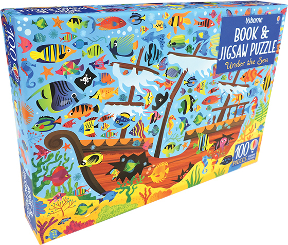 Under The Sea - Book & Jigsaw Puzzle