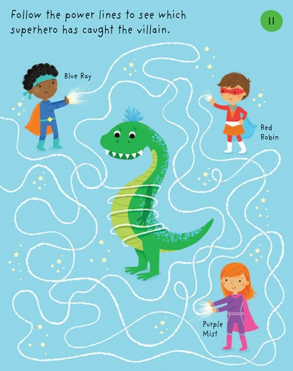 My First Superheroes Activity Pad