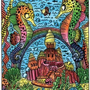 Magic Painting Book, Rainbows