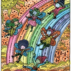 Magic Painting Book, Rainbows