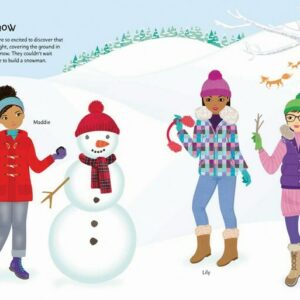 Sticker Dolly Dressing Winter Wonderland