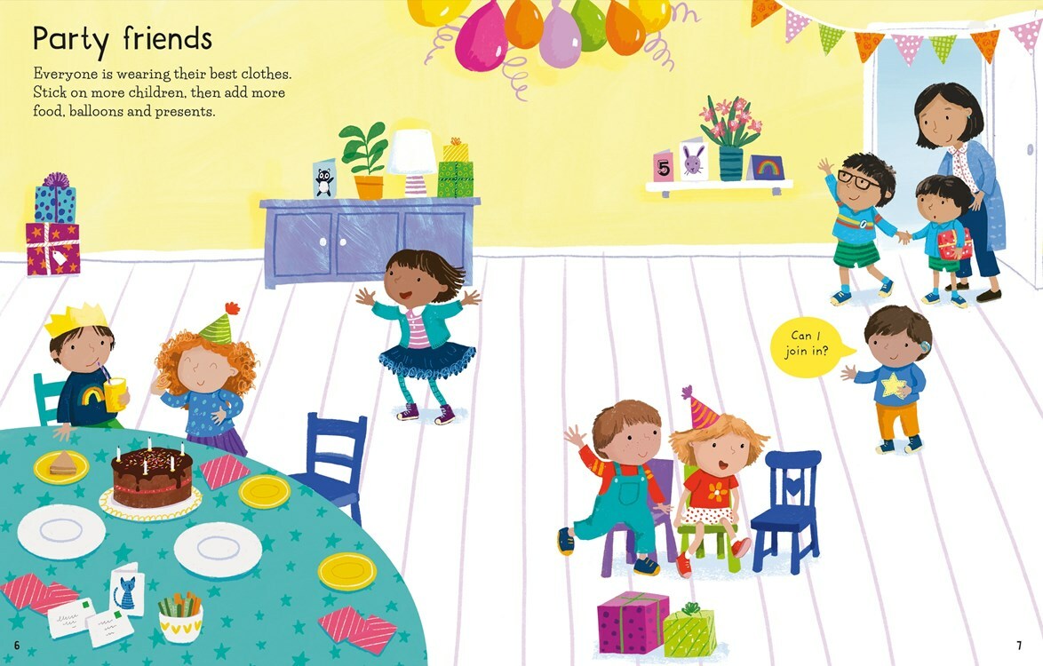 First Sticker Book, My Friends