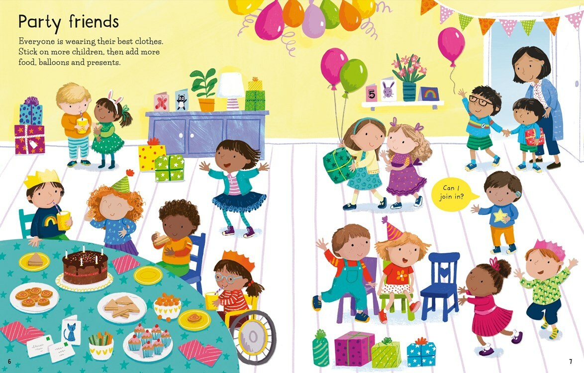 First Sticker Book, My Friends