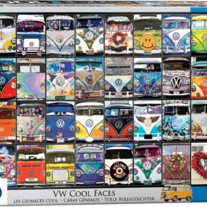 VW Cool Faces 1000-Piece Puzzle
