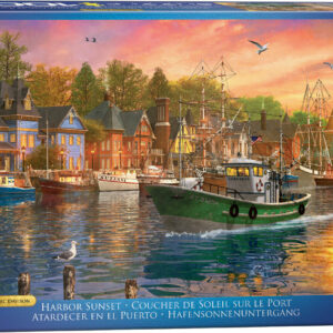 Harbor Sunset by Dominic Davison 1000-Piece Puzzle